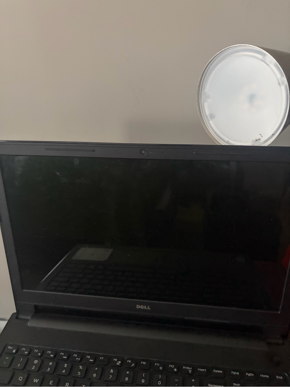 Dell Black Laptop Computer for parts or repair